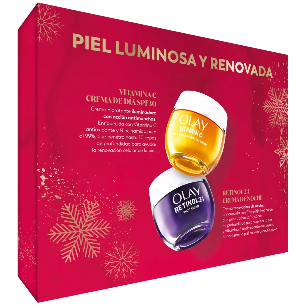 Estuche Olay Vitamina C + Crema de noche con Retinol