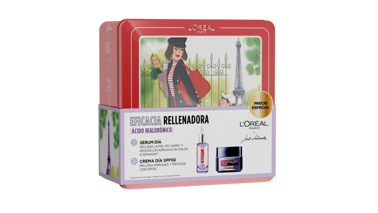 Estuche Revitalift Filler Sérum + Crema de Día SPF50