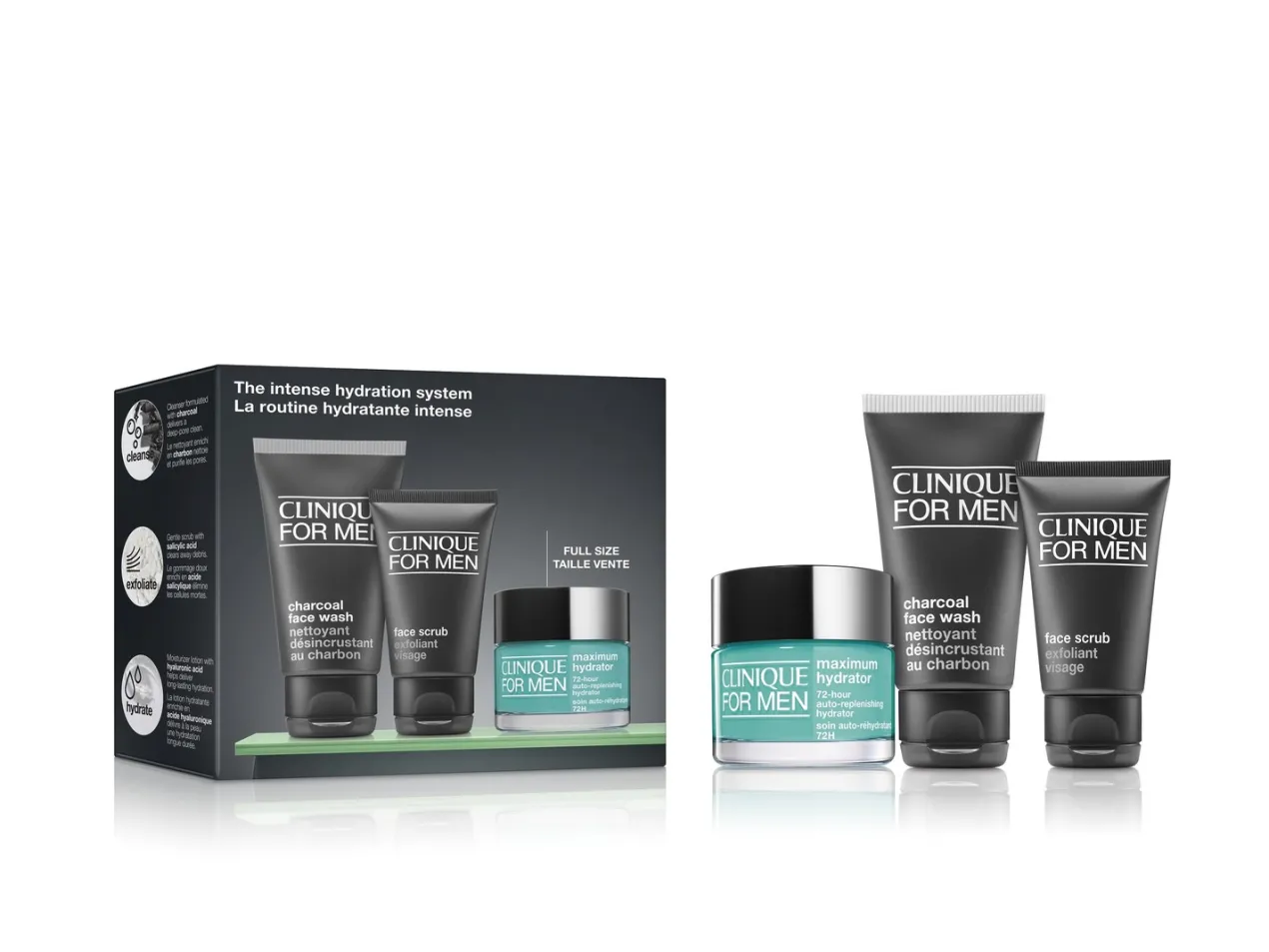 Estuche Sistema de Hidratación Intensa para Hombre
