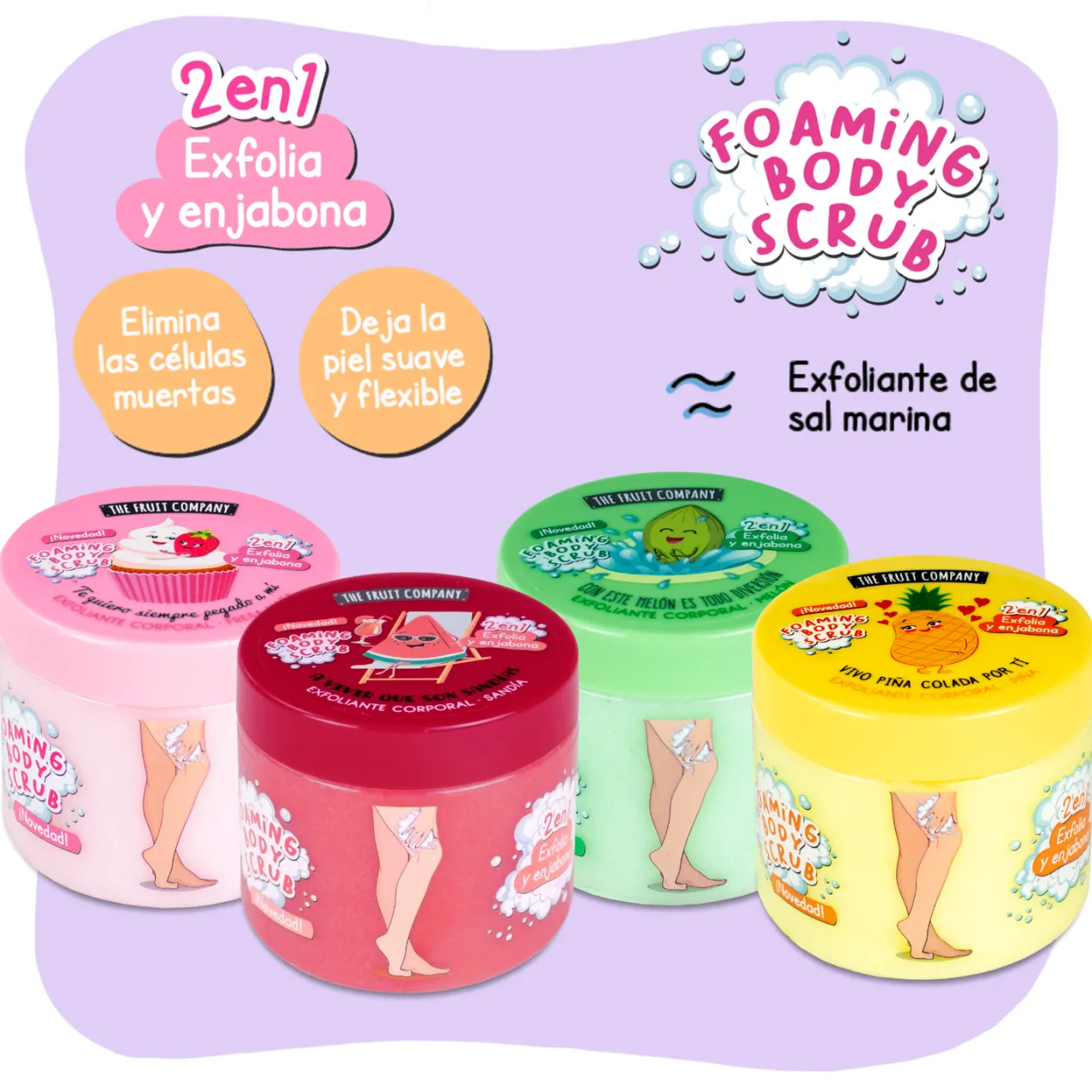 Exfoliante Corporal 2 en 1 Sandía