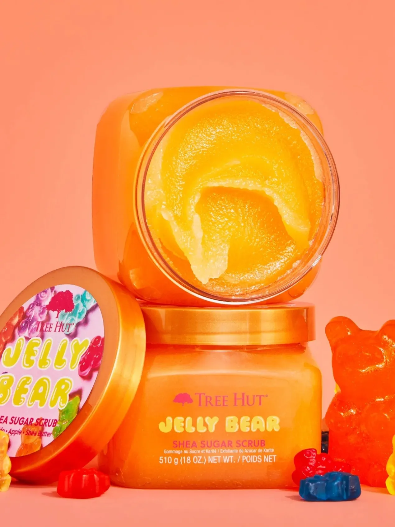Exfoliante de Azúcar de Karité Jelly Bear
