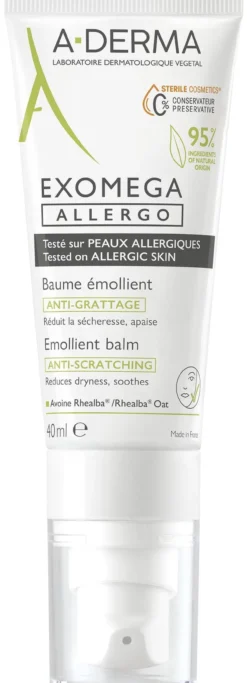 Exomega Allergo Bálsamo Emoliente Anti-rascado