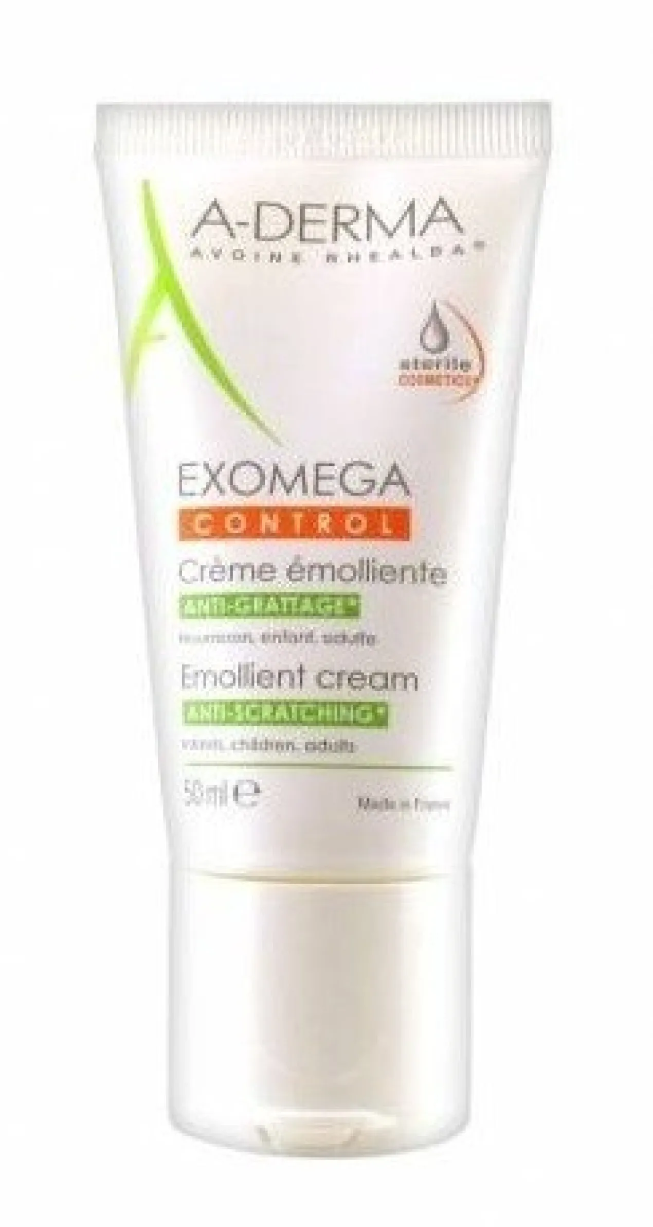 Exomega Control Crema Emoliente antiirritación para piel atópica