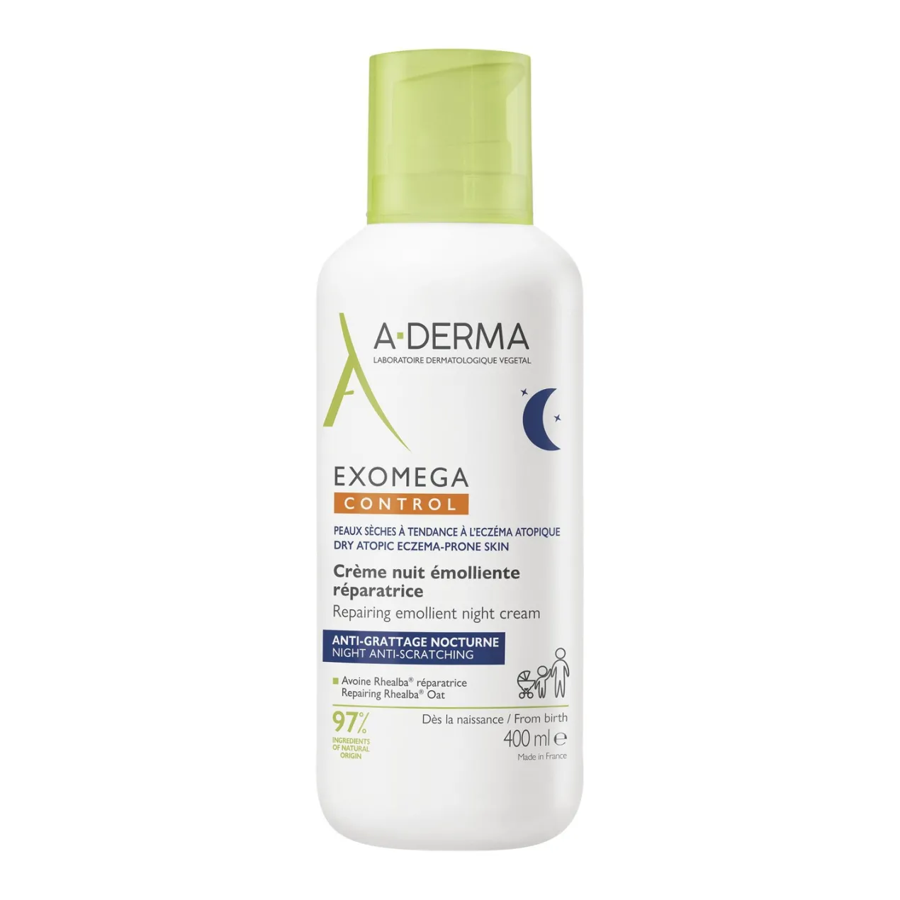 Exomega Crema de Noche Para Piel Seca