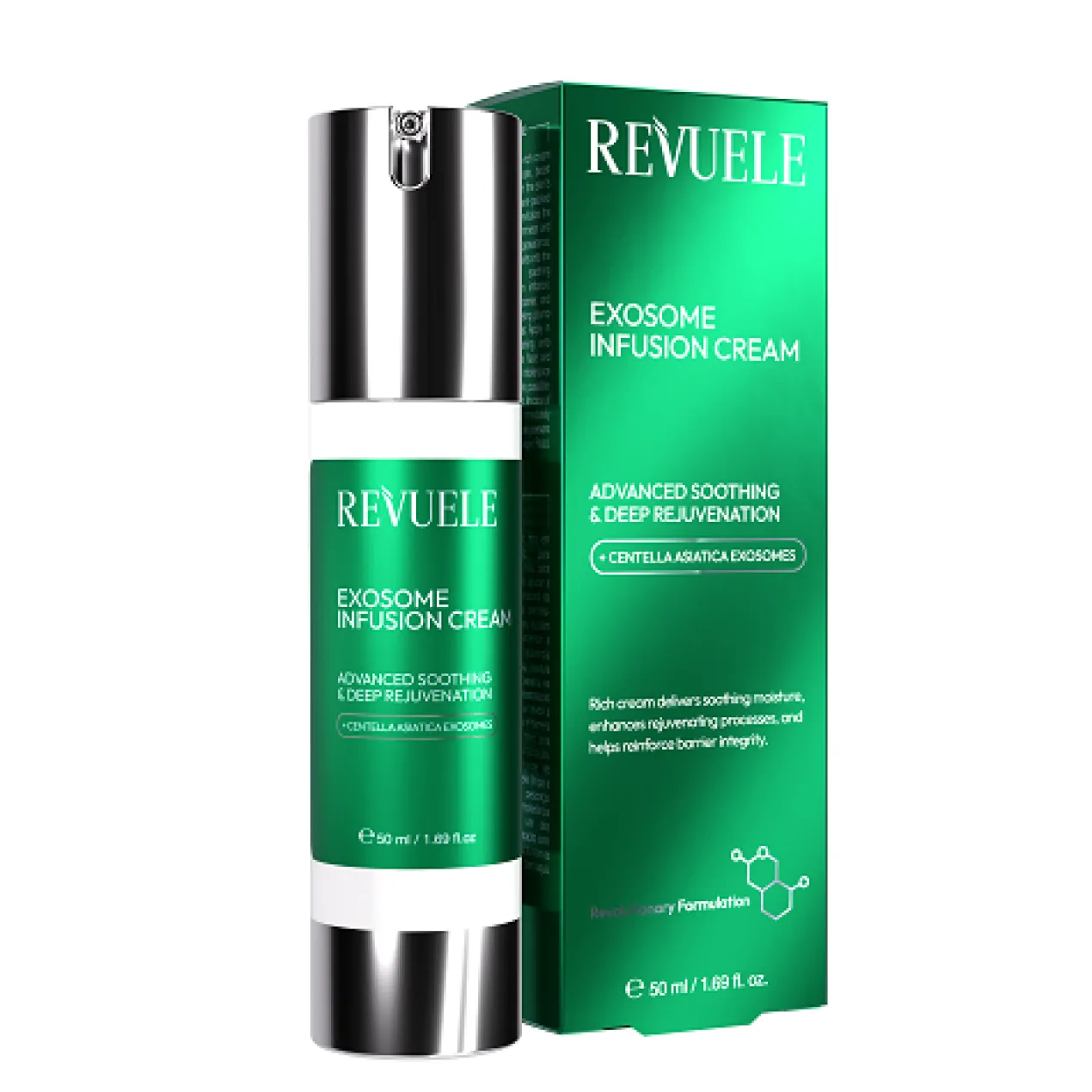 Exosome Infusion Crema Regeneradora con Exosomas de Centella Asiática