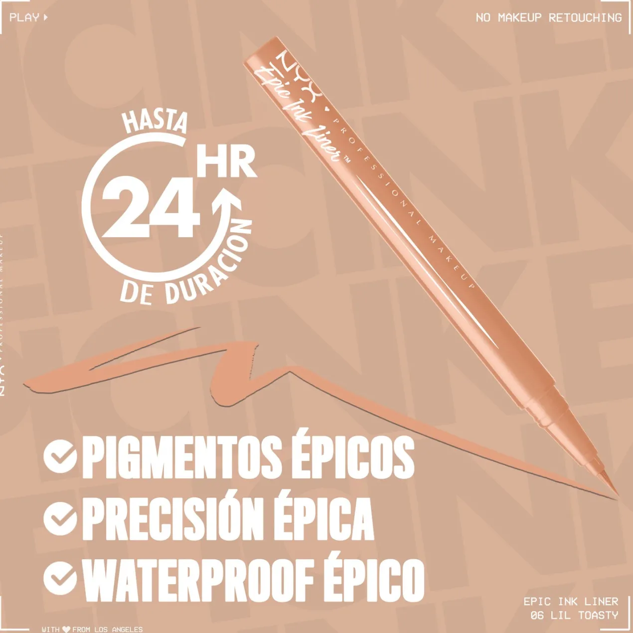 Eyeliner Waterproof Epic Ink Liner