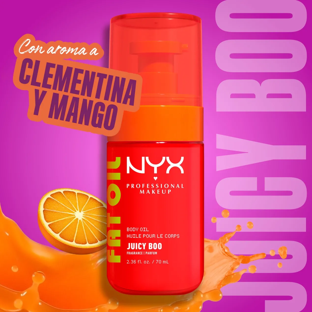 Fat Oil Body Oil Orange