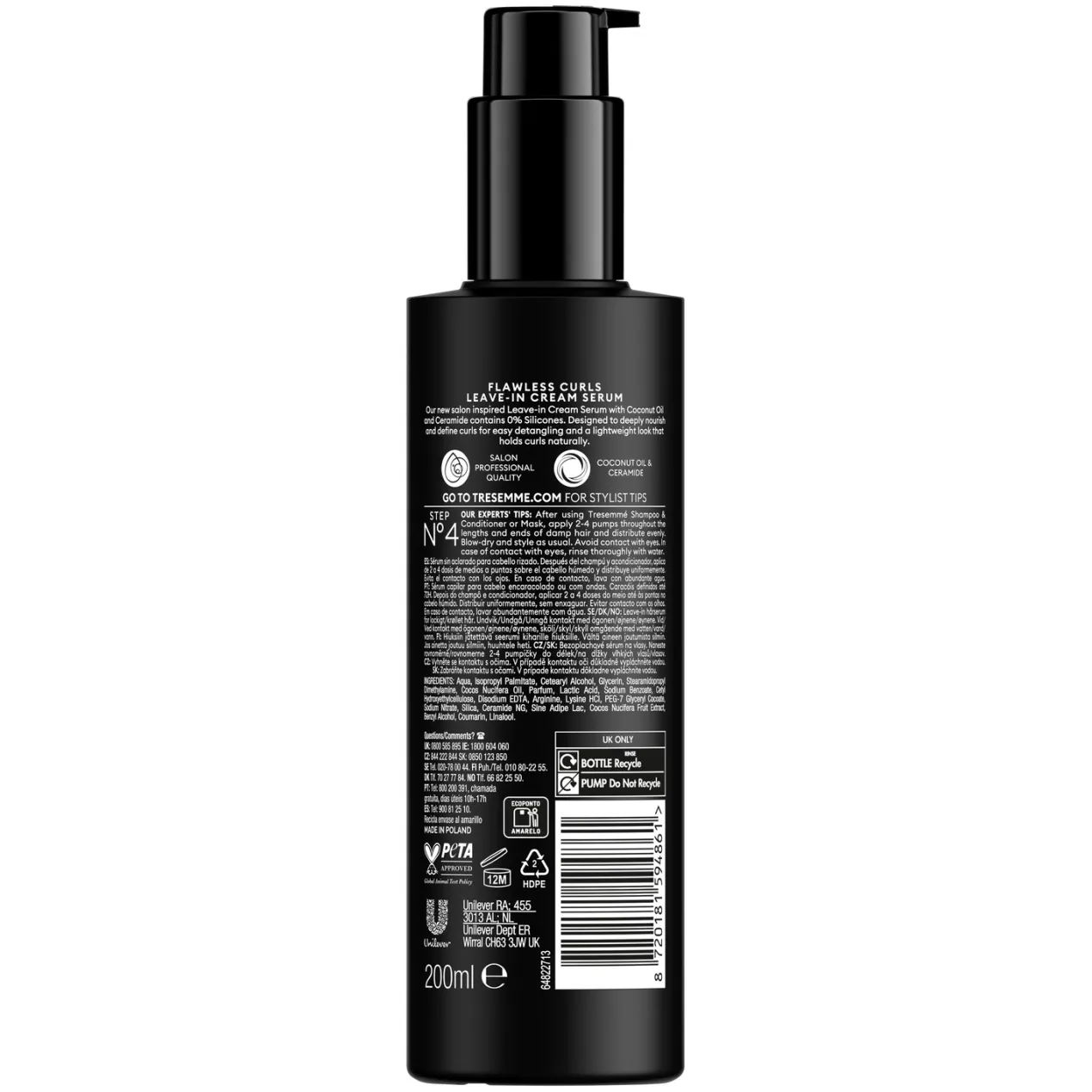 Flawless Curls Leave-in Cream Serum para Ondas & Rizos Perfectos