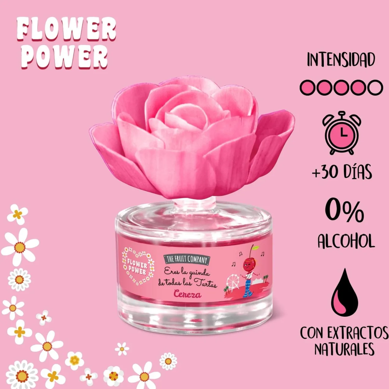 Flower Power Flor Perfumada Cereza