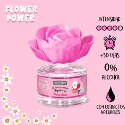 Flower Power Flor Perfumada Fresa Nata