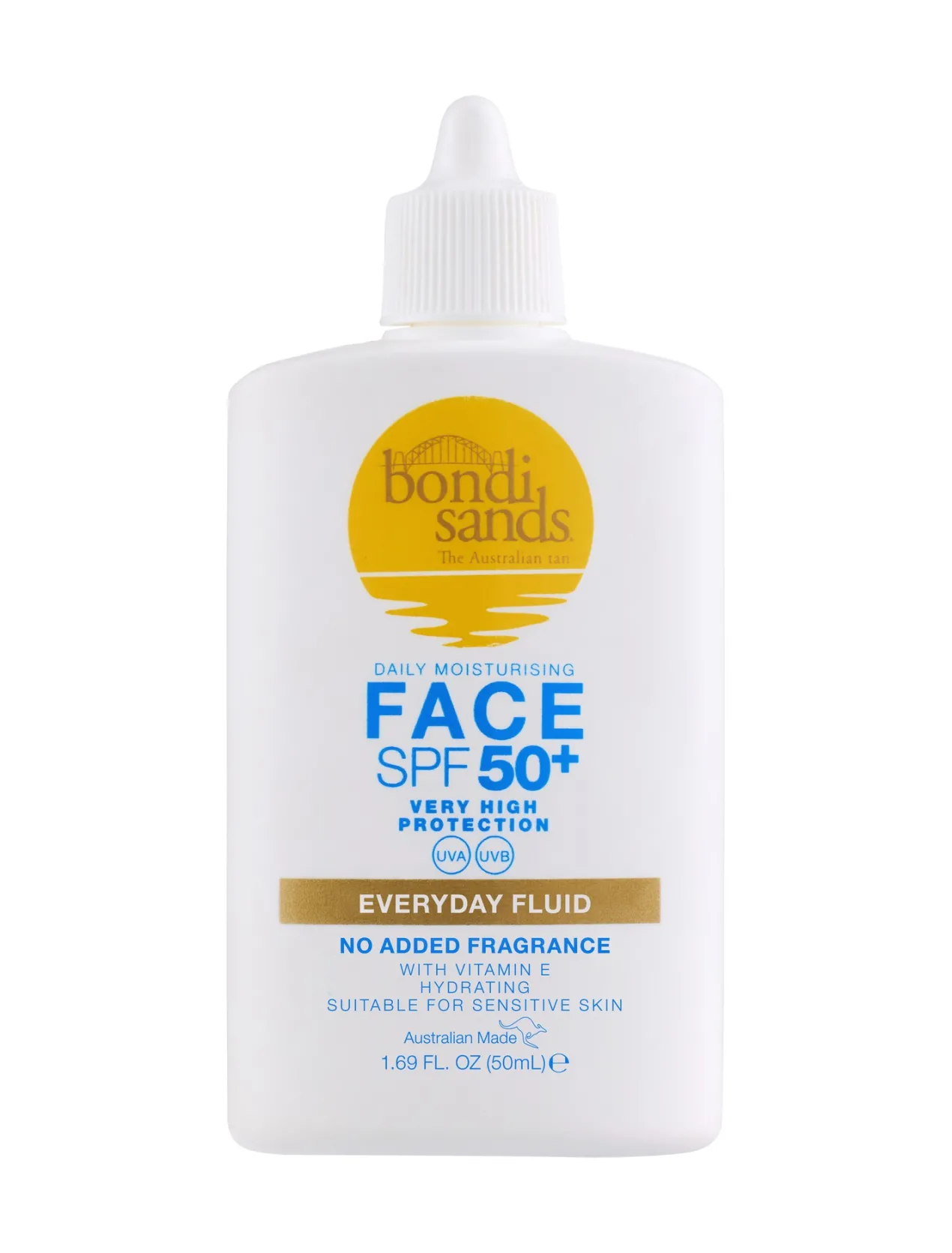 Fluido Facial Sin Fragancia SPF50+