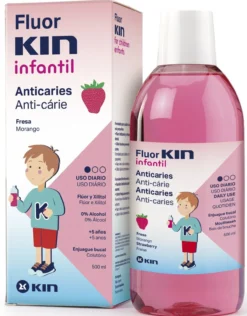 Fluor Kin Infantil Colutorio Fresa