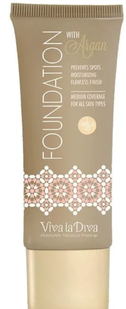 Foundation Base de Maquillaje Con Argán
