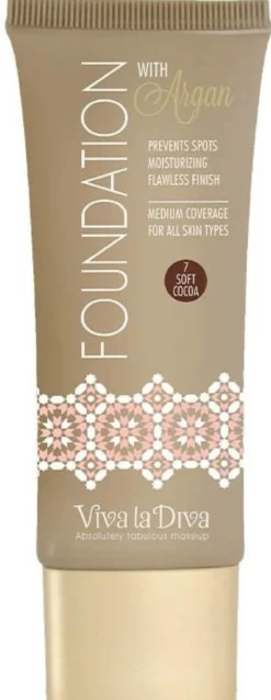 Foundation Base de Maquillaje Con Argán