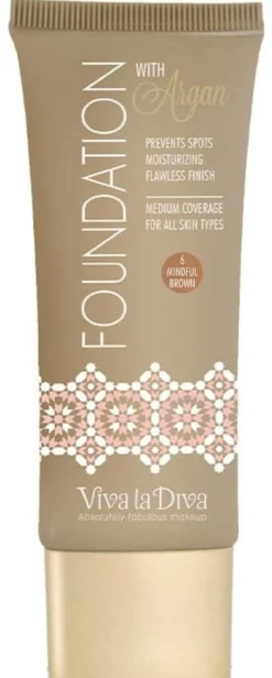 Foundation Base de Maquillaje Con Argán