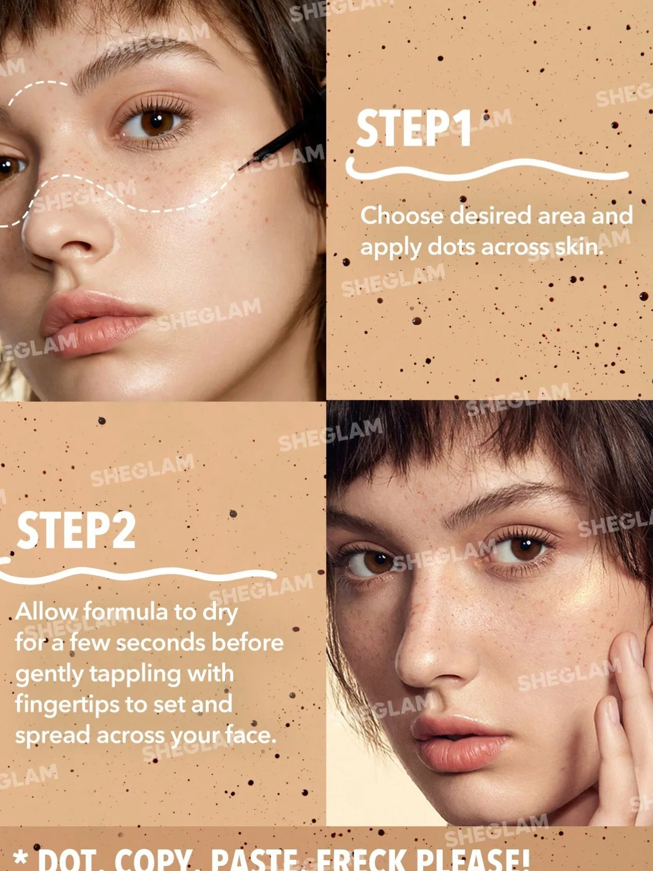 Freck Please Tinte Para Pecas Resistente Al Agua