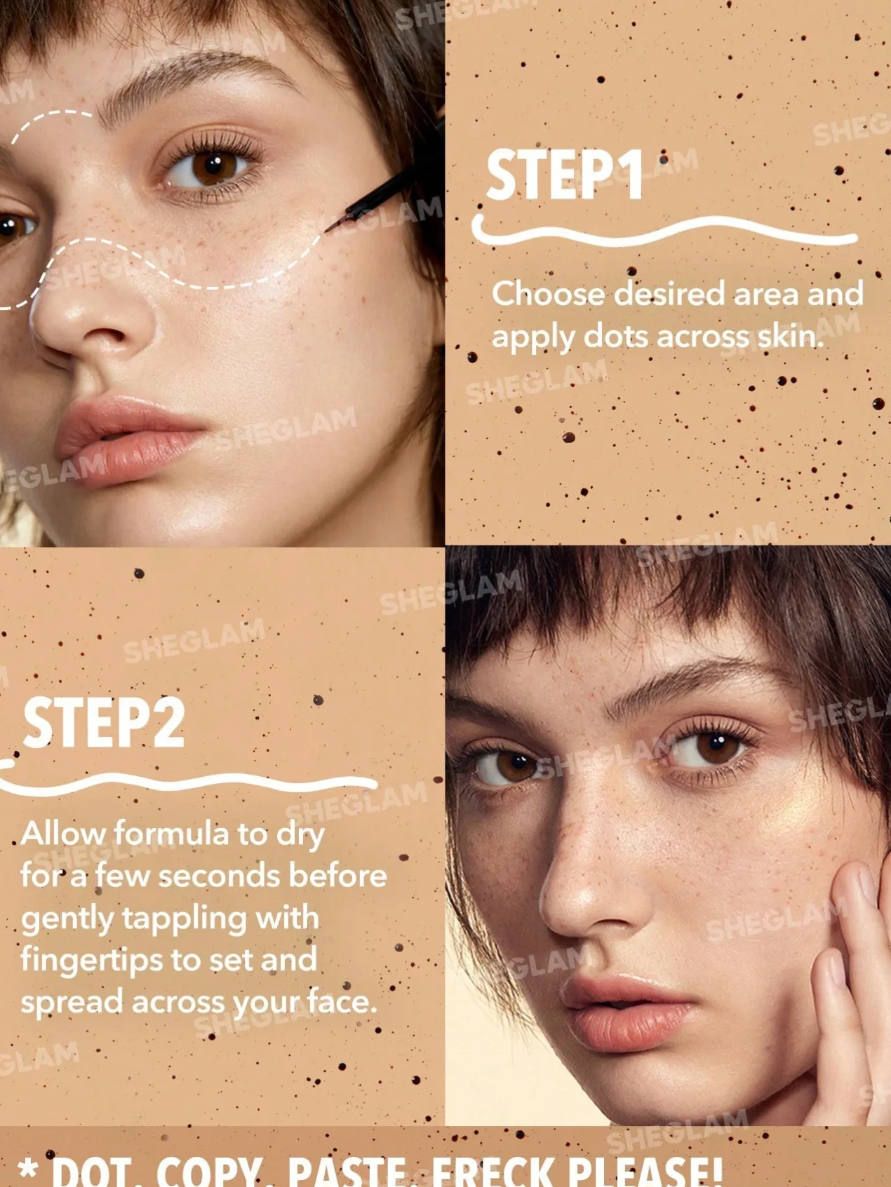 Freck Please Tinte Para Pecas Resistente Al Agua