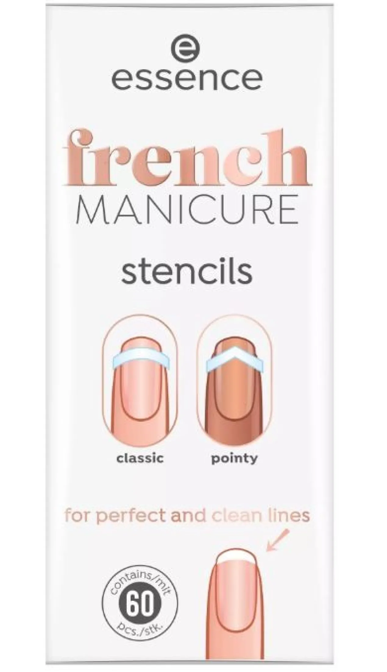 French Manicure Plantillas para Manicura Francesa