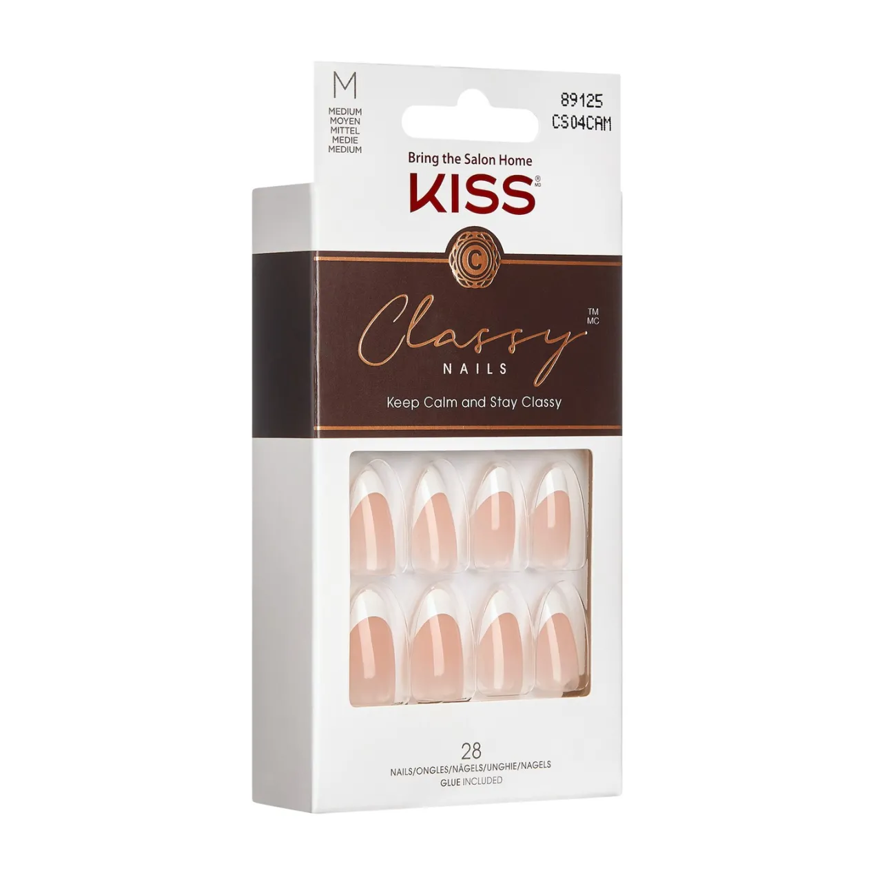 French Nails Dashing Medium Almond