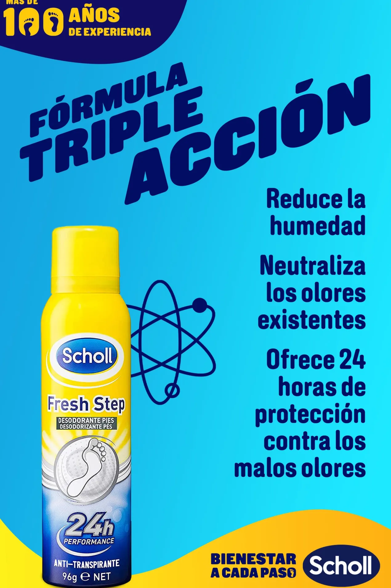 Fresh Step Desodorante para Pies