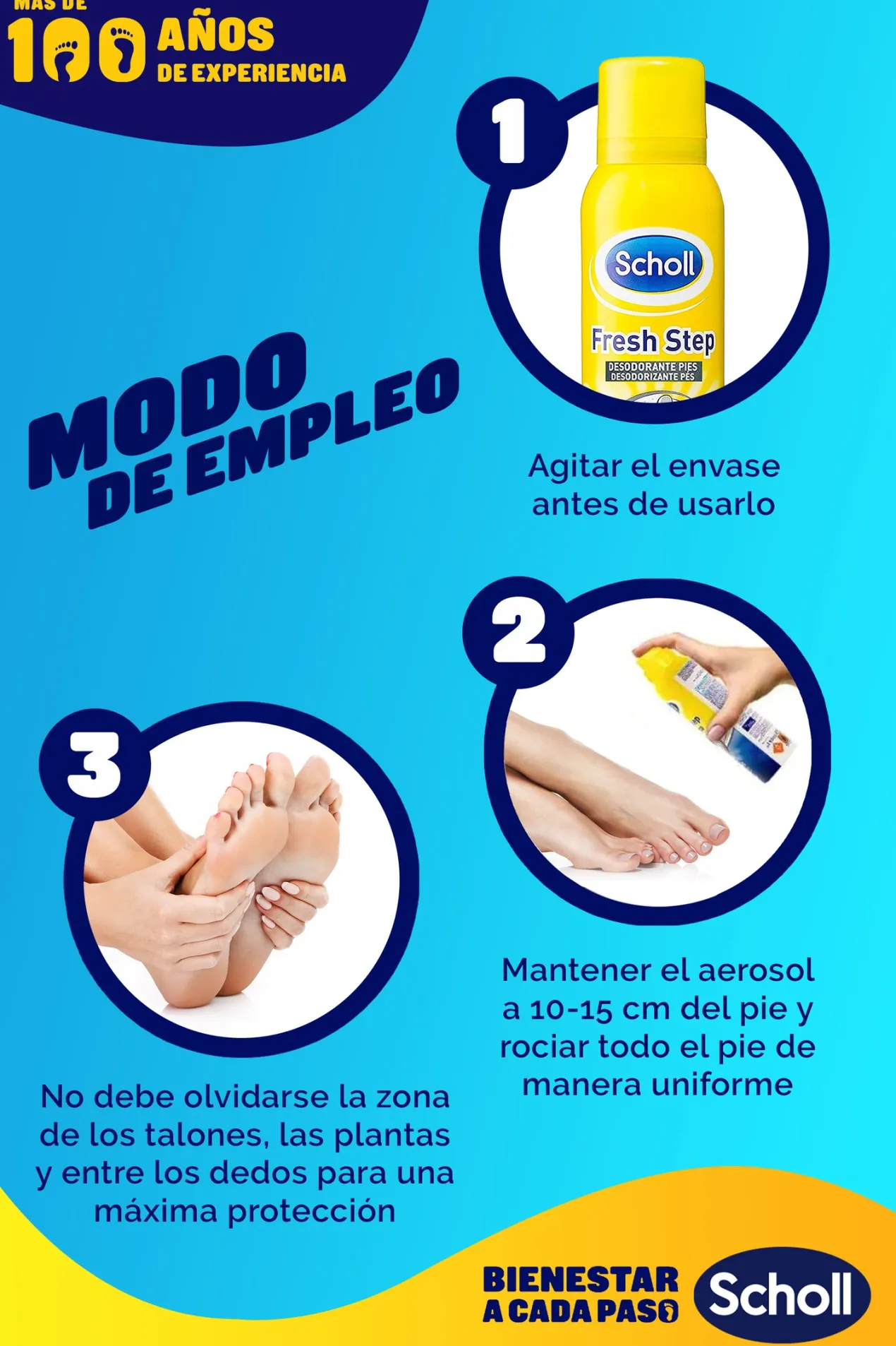 Fresh Step Desodorante para Pies