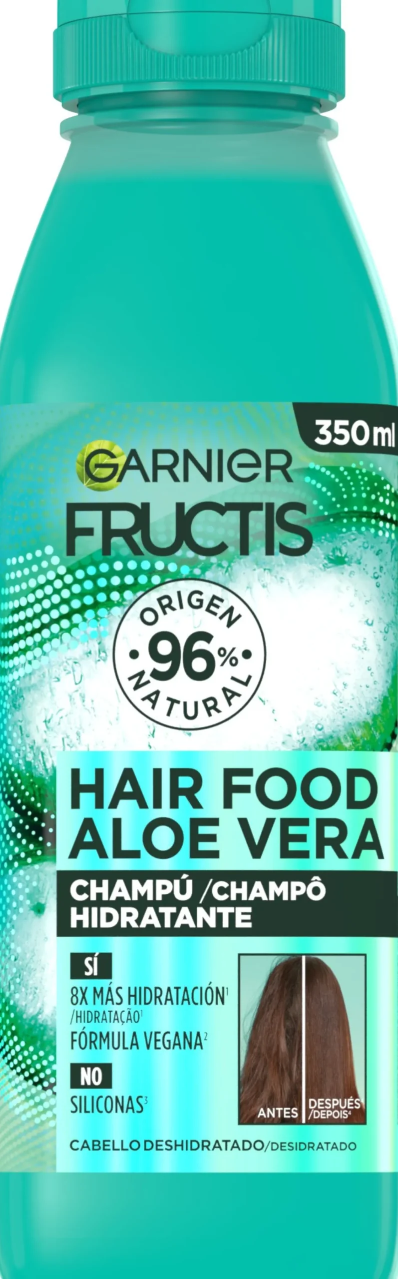 Fructis Hair Food Aloe Vera Champú Hidratante