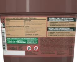 Fructis Hair Food Coco Mascarilla 3 en 1 Alisadora