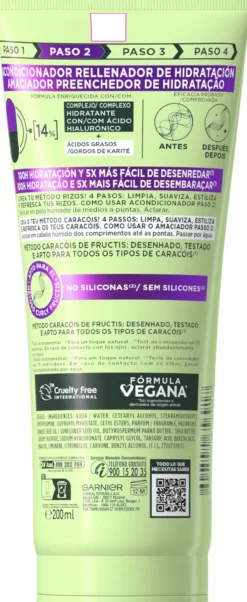 Fructis Método Rizos Acondicionador Paso 2