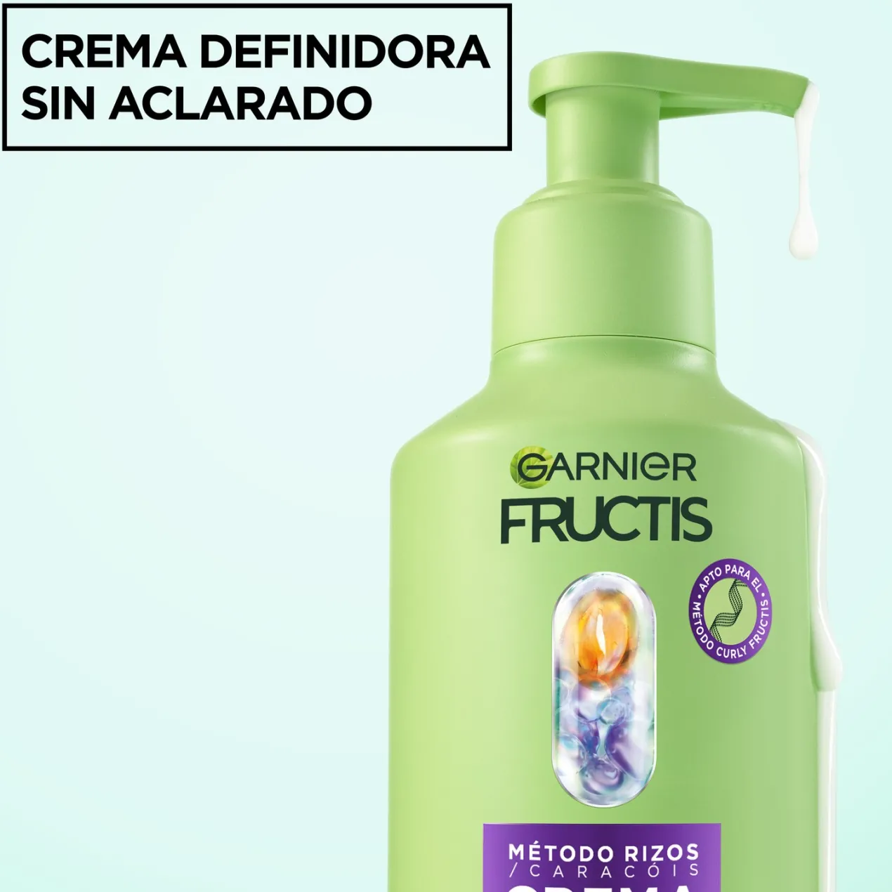 Fructis Método Rizos Crema de Secado al Aire Paso 3