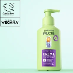 Fructis Método Rizos Crema de Secado al Aire Paso 3
