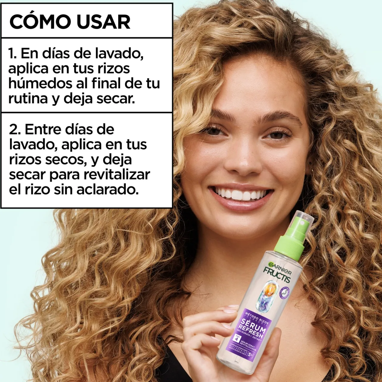 Fructis Método Rizos Sérum nº3 Rizos Hidratados