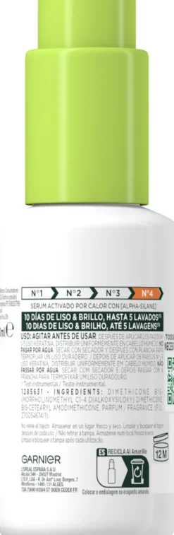 Fructis Nº4 Sérum Activado por Calor