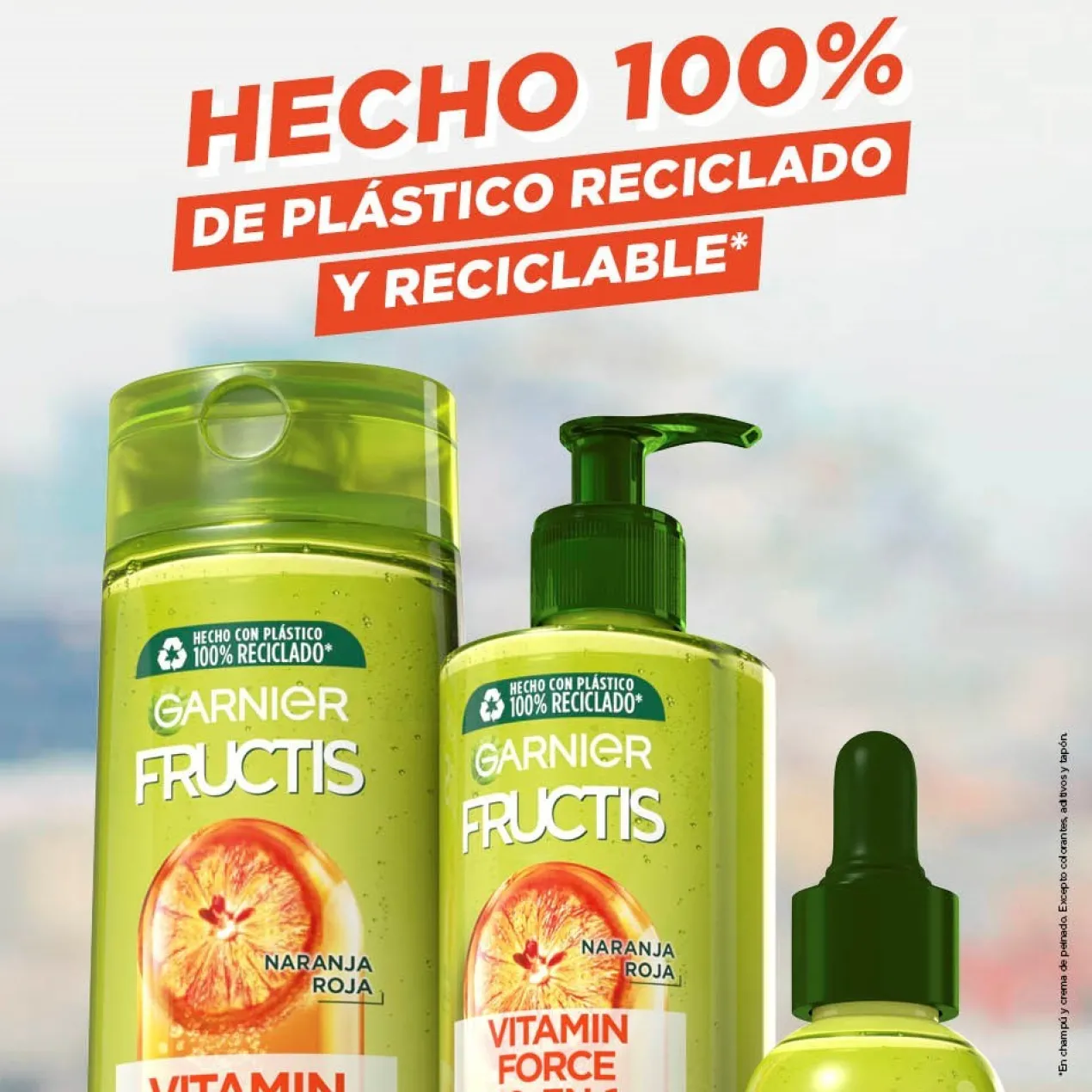 Fructis Vitamin Force Crema sin Aclarado