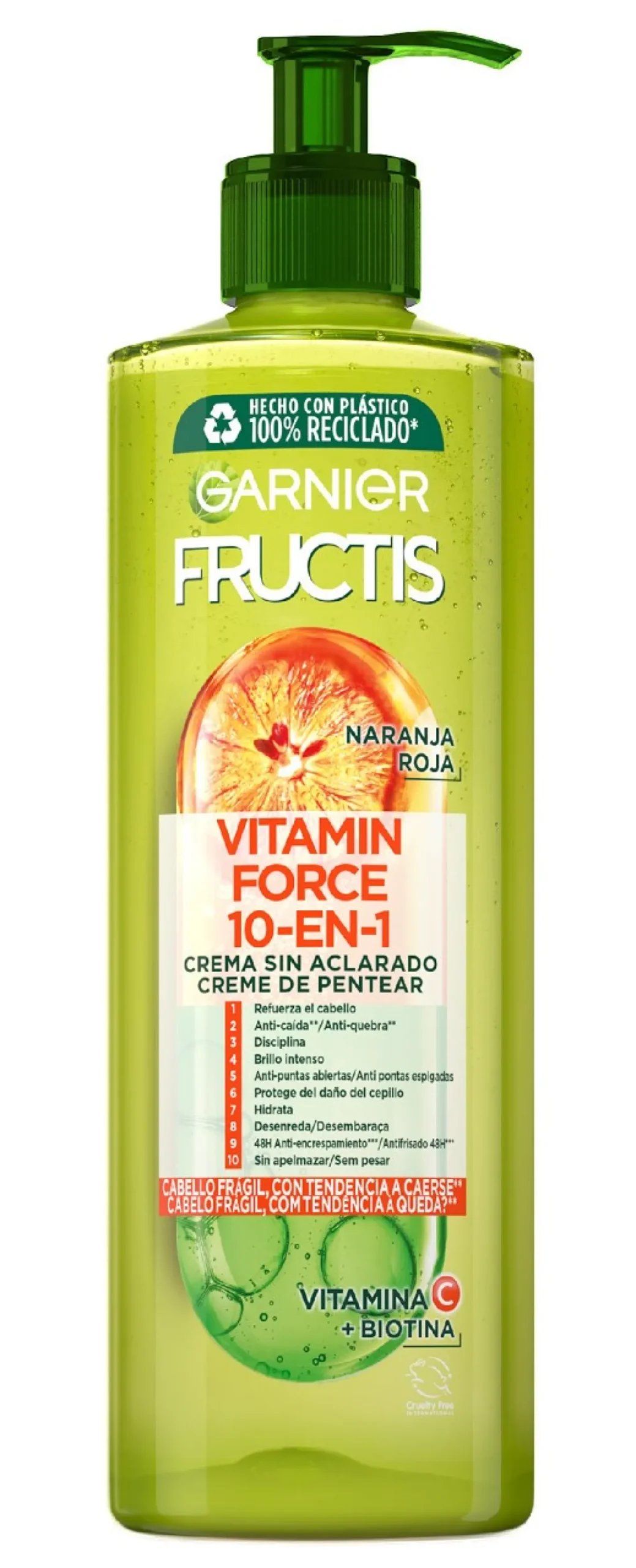 Fructis Vitamin Force Crema sin Aclarado