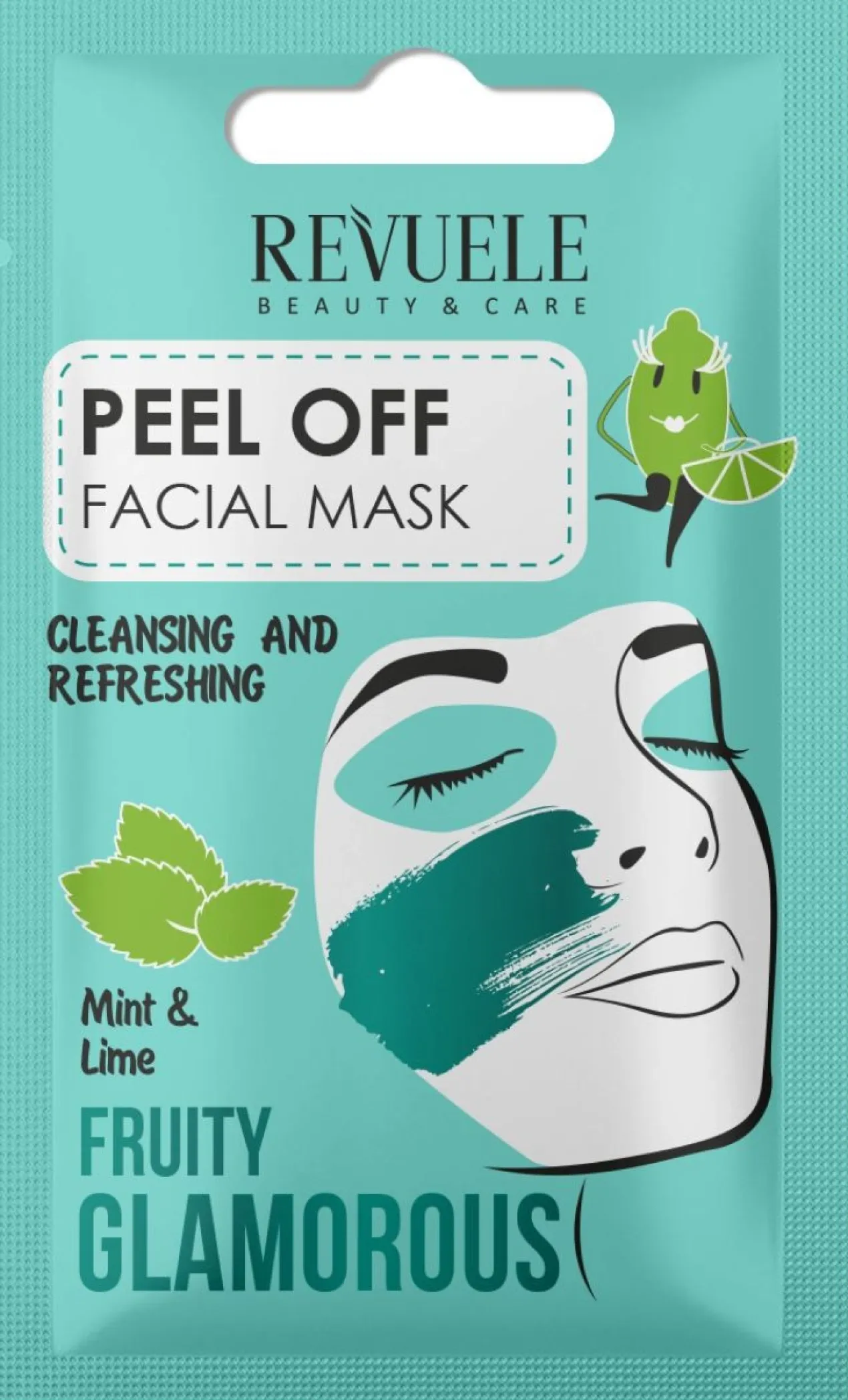 Fruity Glamorous Peel Off Mascarilla Facial con Menta y Lima