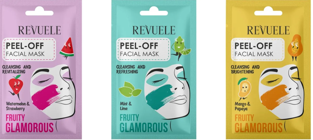 Fruity Glamorous Peel Off Mascarilla Facial con Menta y Lima