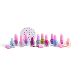 Fun Colorful Flower Set de Uñas