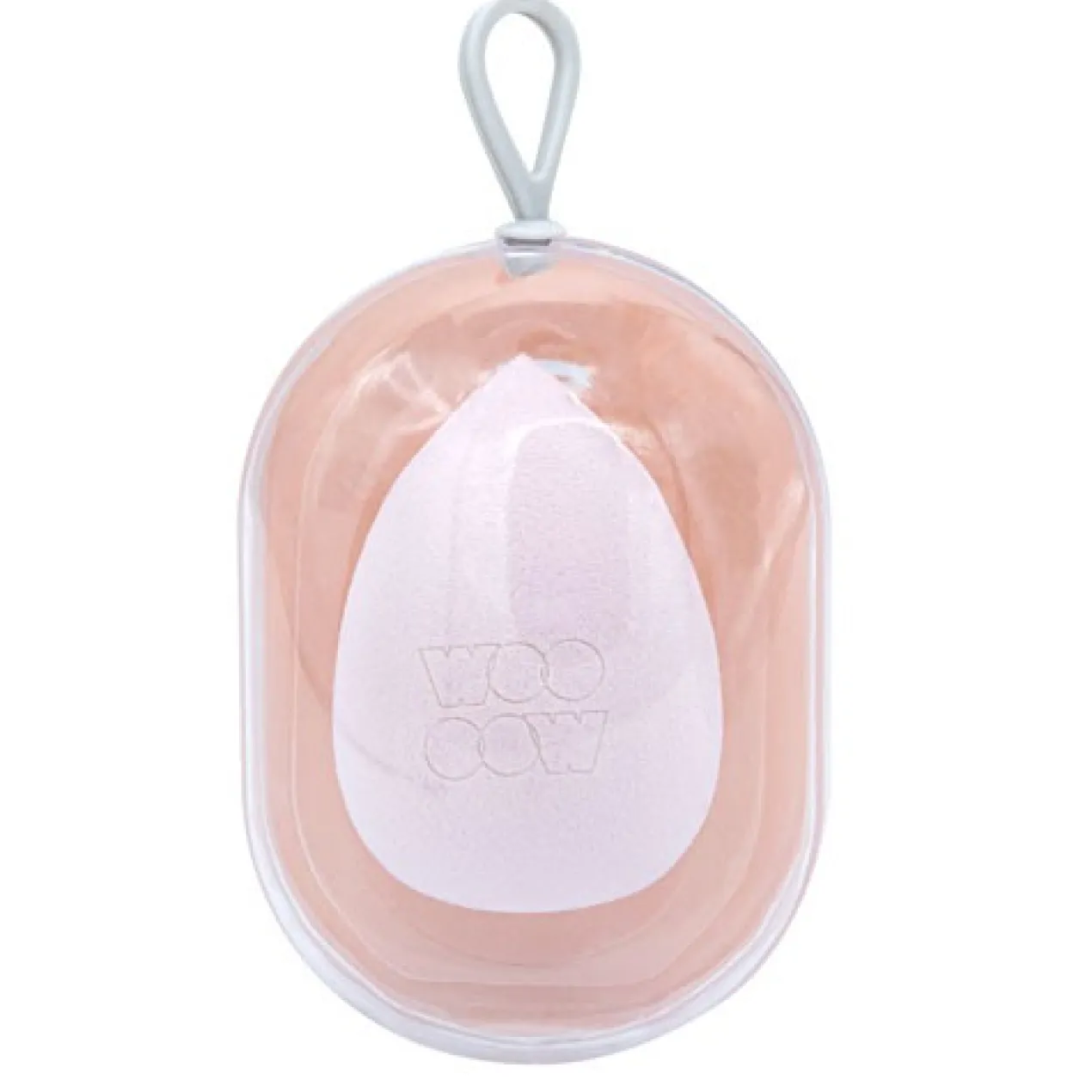 Funda Protectora Oval + Esponja de Maquillaje