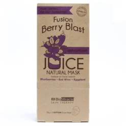 Fusion Berry Blast Mascarilla Natural Antioxidante Zumo de Arándanos