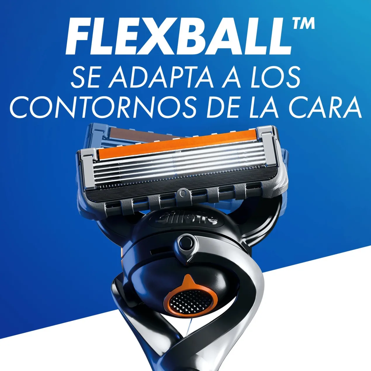 Fusion Proglide Flexball Cuchilla Manual + Recambio