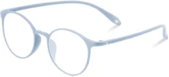 Gafas Redondas Flexibles Gris