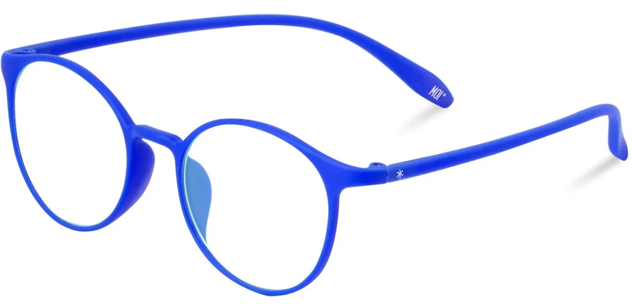 Gafas Redondas Flexibles Azul