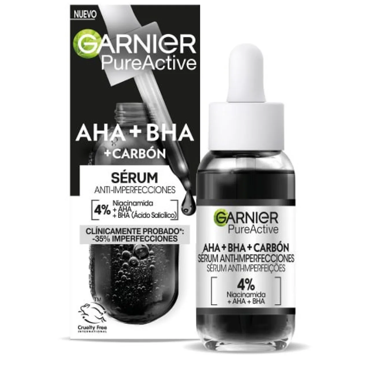 Garnier Pure Active Serum Anti-Imperfecciones con Niacinamida
