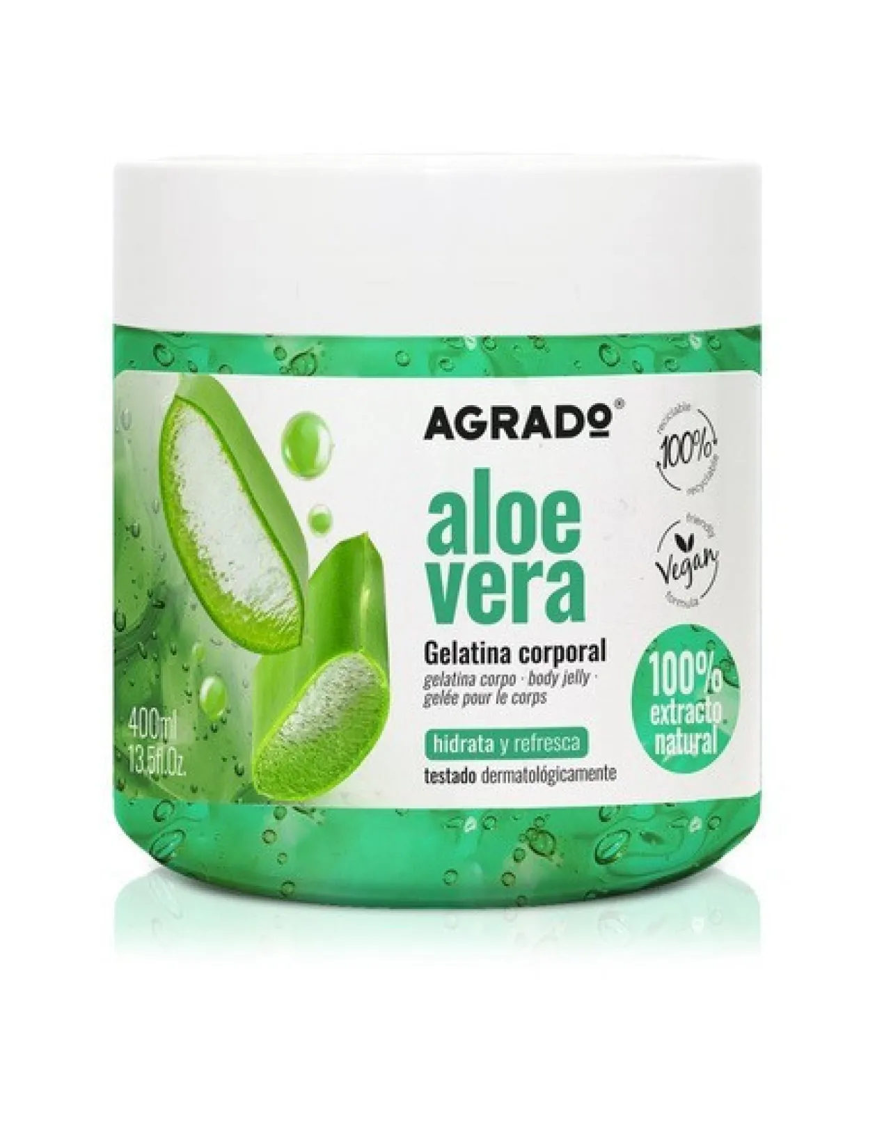 Gelatina Corporal Aloe Vera