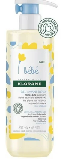 Gel Cuerpo y Cabello para Bebé