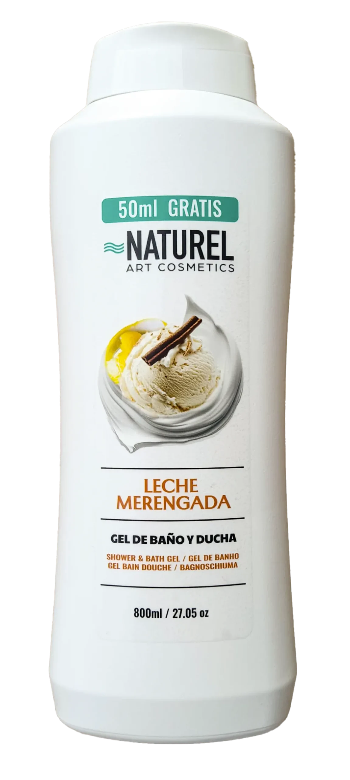 Gel de Baño y Ducha Leche Merengada