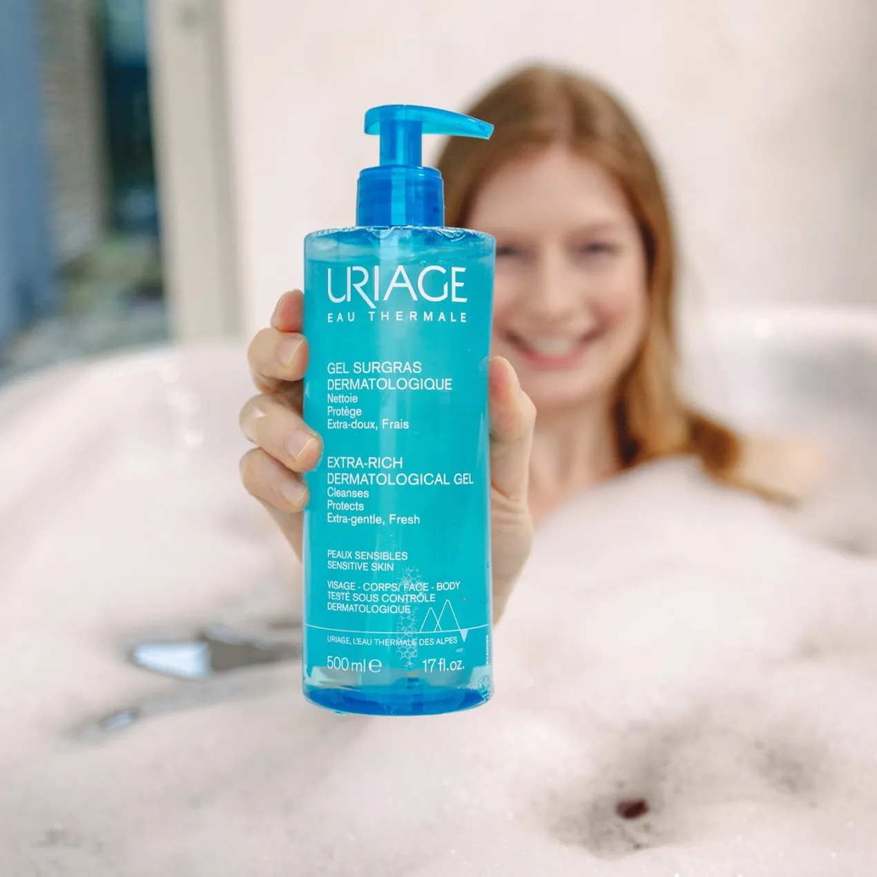 Gel de ducha dermatológico extra rico para piel sensible