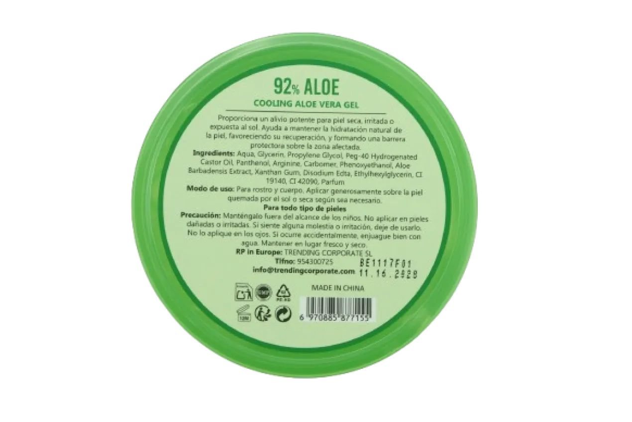 Gel Green Aloe Vera