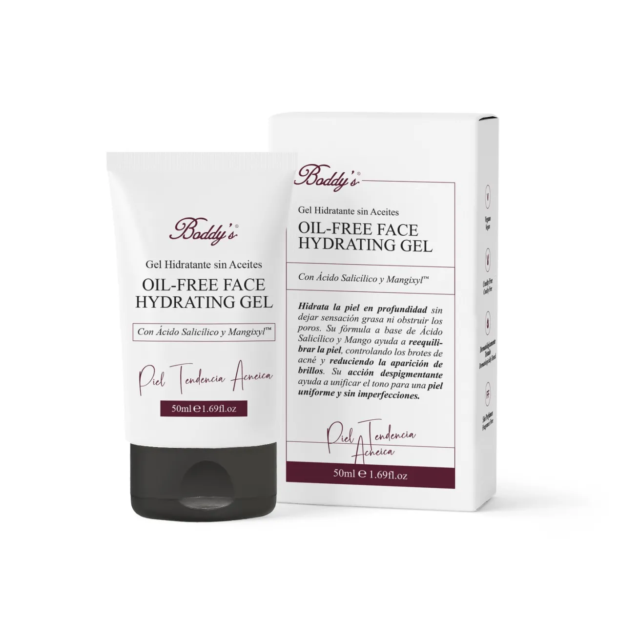 Gel Hidratante Facial Sin Aceites