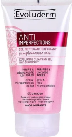 Gel limpiador Exfoliante Anti-Imperfecciones